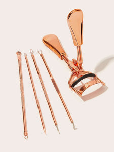 Eyelash Curler & Facial Tools Set